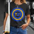 Captain T21 Shield - Down Syndrome Awareness Unisex T-Shirt Gifts for Her