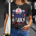 Charge Nurse 4Th Of July Crew Independence Day Patriotic Gift Unisex T-Shirt Gifts for Her