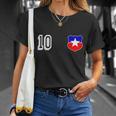 Chile Soccer La Roja Jersey Number Unisex T-Shirt Gifts for Her