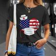 Christmas Nurse America Heart 4Th Of July Of Nurse Fun Unisex T-Shirt Gifts for Her