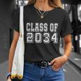 Class Of 2034 Grow With Me Tshirt Unisex T-Shirt Gifts for Her
