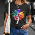 Colorful Tree Of Life Tshirt Unisex T-Shirt Gifts for Her