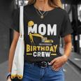 Construction Birthday Party Digger Mom Birthday Crew T-shirt Gifts for Her