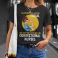 Correctional Nurse Tshirt Unisex T-Shirt Gifts for Her
