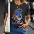 Eagle Mullet 4Th Of July Usa American Flag Merica Gift V9 Unisex T-Shirt Gifts for Her