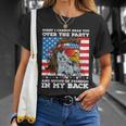 Eagle Mullet Sound Of Freedom Party In The Back 4Th Of July Gift Unisex T-Shirt Gifts for Her