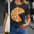 Family Matching Pizza With Missing Slice Parents Tshirt Unisex T-Shirt Gifts for Her