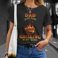 Fathers Day Bbq Grilling Chef Dad Naughty Grilling T-Shirt Gifts for Her