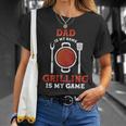 Fathers Day Bbq Grilling Chef Dad Naughty Grilling T-Shirt Gifts for Her