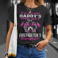 Firefighter Proud Daughter Of Firefighter Dad Funny Firemans Girl Unisex T-Shirt Gifts for Her