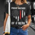 Firefighter Proud Mother Of A Firefighter Unisex T-Shirt Gifts for Her