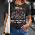 Firefighter Retired But Forever Firefighter At Heart Retirement V2 Unisex T-Shirt Gifts for Her