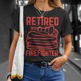Firefighter Retired Firefighter Pension Retiring V2 Unisex T-Shirt Gifts for Her