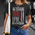 Firefighter Retired Firefighter Thin Red Line Funny Retirement V2 Unisex T-Shirt Gifts for Her