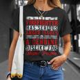 Firefighter This Firefighter Has Serious Anger Genuine Funny Fireman Unisex T-Shirt Gifts for Her