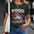 Food Truck Great Gift Funny Love Food Truck Addiction Unisex T-Shirt Gifts for Her