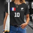 France Soccer Jersey Tshirt Unisex T-Shirt Gifts for Her