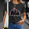 Frauds Impeach Biden Harris Now Anti Joe Biden T-Shirt Gifts for Her
