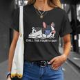 French Bulldog Funny 4Th Of July Gift For Frenchie Lover Unisex T-Shirt Gifts for Her