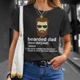 Funny Bearded Dad Definition Tshirt Unisex T-Shirt Gifts for Her
