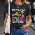 Funny First Day Of 4Th Grade Back To School Unisex T-Shirt Gifts for Her
