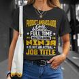 Funny Product Ambassador Representative Job Title Gift Unisex T-Shirt Gifts for Her