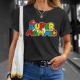 Funny Super Mommio Mothers Day Gamer Tshirt Unisex T-Shirt Gifts for Her