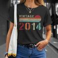 Funny Vintage 2014 Gift Funny 8 Years Old Boys And Girls 8Th Birthday Gift Unisex T-Shirt Gifts for Her