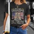 Grandpa Shirts For Fathers Day Im A Dad Grandpa Veteran T-Shirt Gifts for Her
