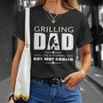 Grilling Dad Fathers Day Grilling Cool Dad Fathers Day T-Shirt Gifts for Her