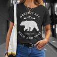 Grizzly 399 Wild & Free Grand Teton National Park V2 T-shirt Gifts for Her