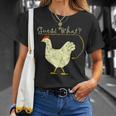 Guess What Chicken Butt Tshirt Unisex T-Shirt Gifts for Her