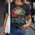 Guitarist Music Guitar Player Musician Retro Guitar T-shirt Gifts for Her
