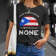Half Puerto Rican Is Better Than None Pr Heritage Dna Unisex T-Shirt Gifts for Her
