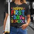 Happy First Day Of School Back To School V3 Unisex T-Shirt Gifts for Her