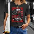 Home Of The Free Because My Brother Is Brave Soldier Unisex T-Shirt Gifts for Her
