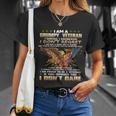 I Am A Grumpy Old Veteran I Served I Funny Sacrificed Gift Unisex T-Shirt Gifts for Her