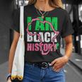 I Am Black History Aka Black History Month 2022 Men Women T-shirt Graphic Print Casual Unisex Tee Gifts for Her
