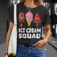 Ice Cream Squad Ice Cream Day Summer Party Family Kids Boys Unisex T-Shirt Gifts for Her