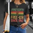 Juneteenth Freeish Since 1865 Day Independence Black Pride Unisex T-Shirt Gifts for Her