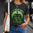Kids 9Th Birthday Boy Time To Level Up 9 Years Old Boys Cool Gift Unisex T-Shirt Gifts for Her