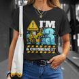 Kids Construction Truck 3Rd Birthday Boy 3 Bulldozer Digger Meaningful Gift Unisex T-Shirt Gifts for Her