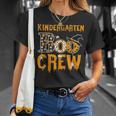 Kindergarten Teacher Boo Crew Halloween Kindergarten Teacher Unisex T-Shirt Gifts for Her