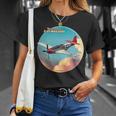 Larry Grossman - P-51 Mustang Plane Tshirt Unisex T-Shirt Gifts for Her