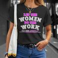 Let The Women Do The Work True Crime Obsessed Tshirt Unisex T-Shirt Gifts for Her