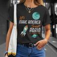 Lets Make America Smart Again Tshirt Unisex T-Shirt Gifts for Her