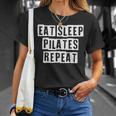 Lovely Cool Sarcastic Eat Sleep Pilates Repeat T-shirt Gifts for Her