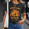 Lunch Lady By Day Witch By Night Halloween Quote Unisex T-Shirt Gifts for Her