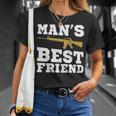 Mans Best Friend V2 Unisex T-Shirt Gifts for Her