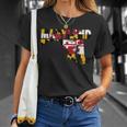 Maryland State Flag Unisex T-Shirt Gifts for Her